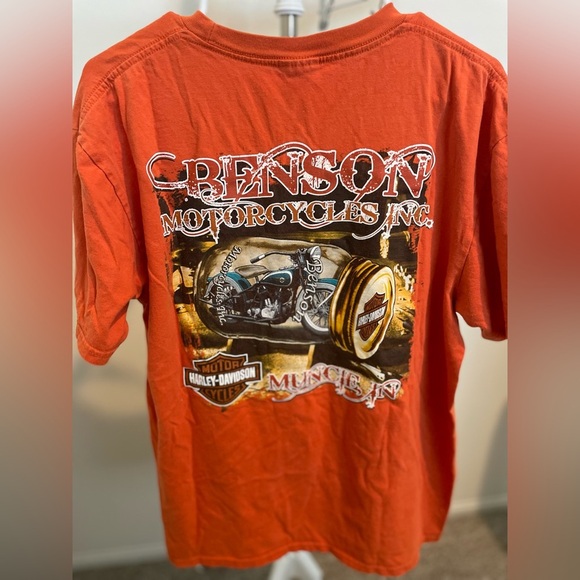 Harley-Davidson Bold Orange Tee - Picture 3 of 3